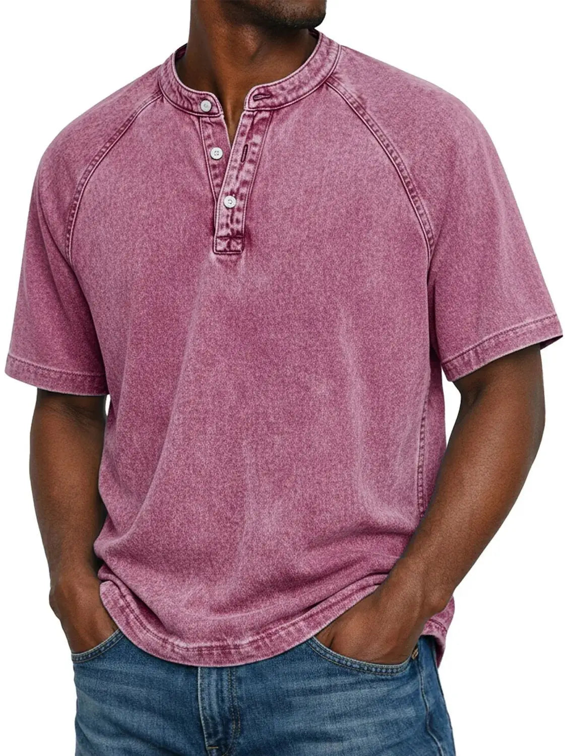 Kael | Camiseta Vintage Abotonada