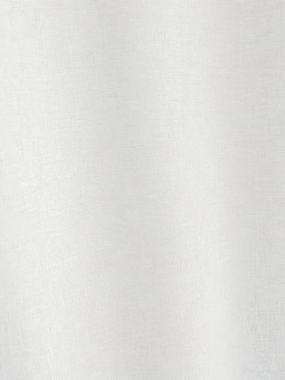 Nómada | Camisa Lino Beige Manga Corta