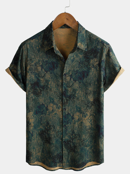 Montjuïc | Camisa Estampada Hombre