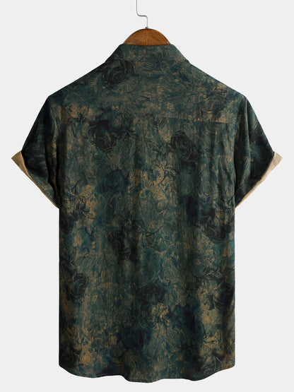 Montjuïc | Camisa Estampada Hombre
