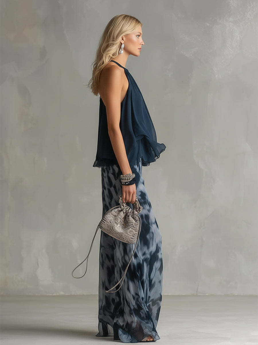 Ibiza | Conjunto azul noche elegante