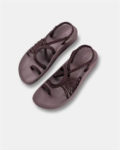 Alma | Sandalias Planas con Detalle Trenzado