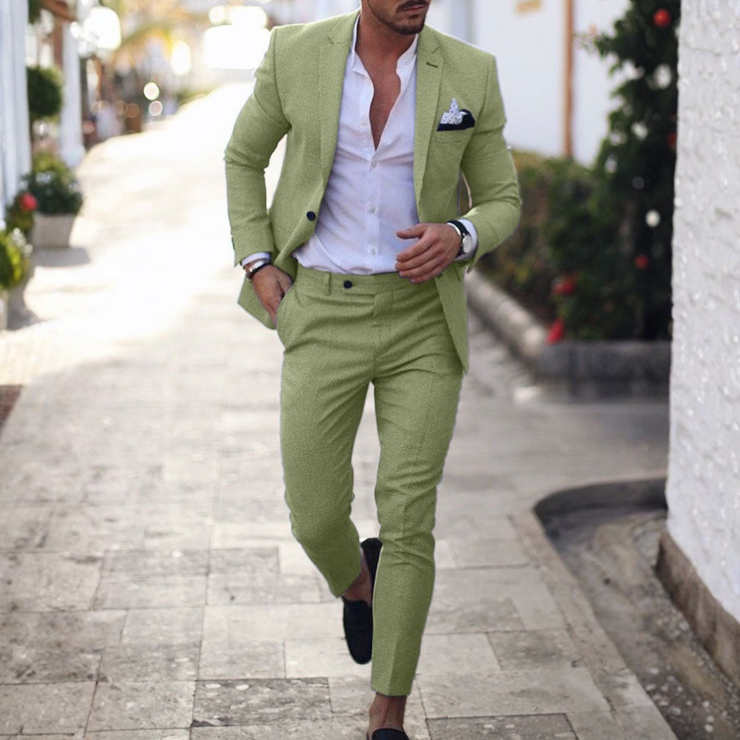 Mónaco | Traje Beige Elegante