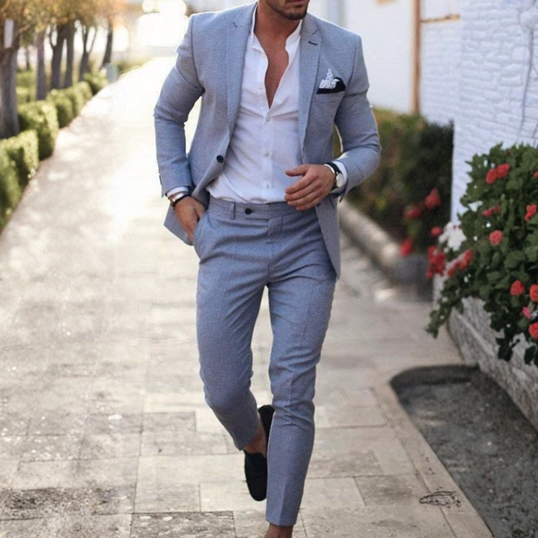 Mónaco | Traje Beige Elegante