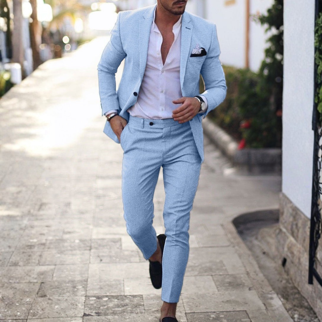 Mónaco | Traje Beige Elegante