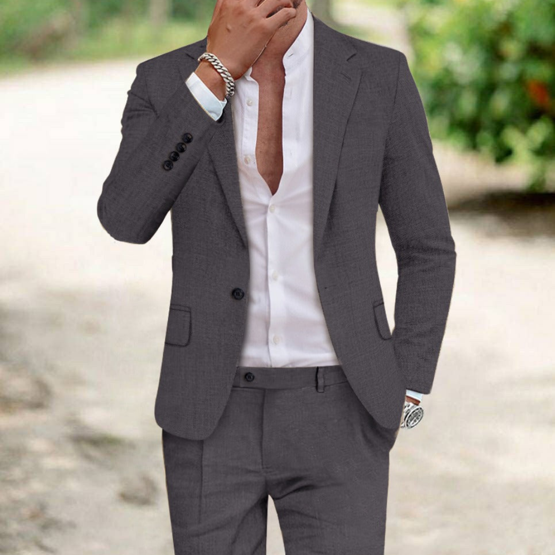 Mónaco | Traje Beige Elegante