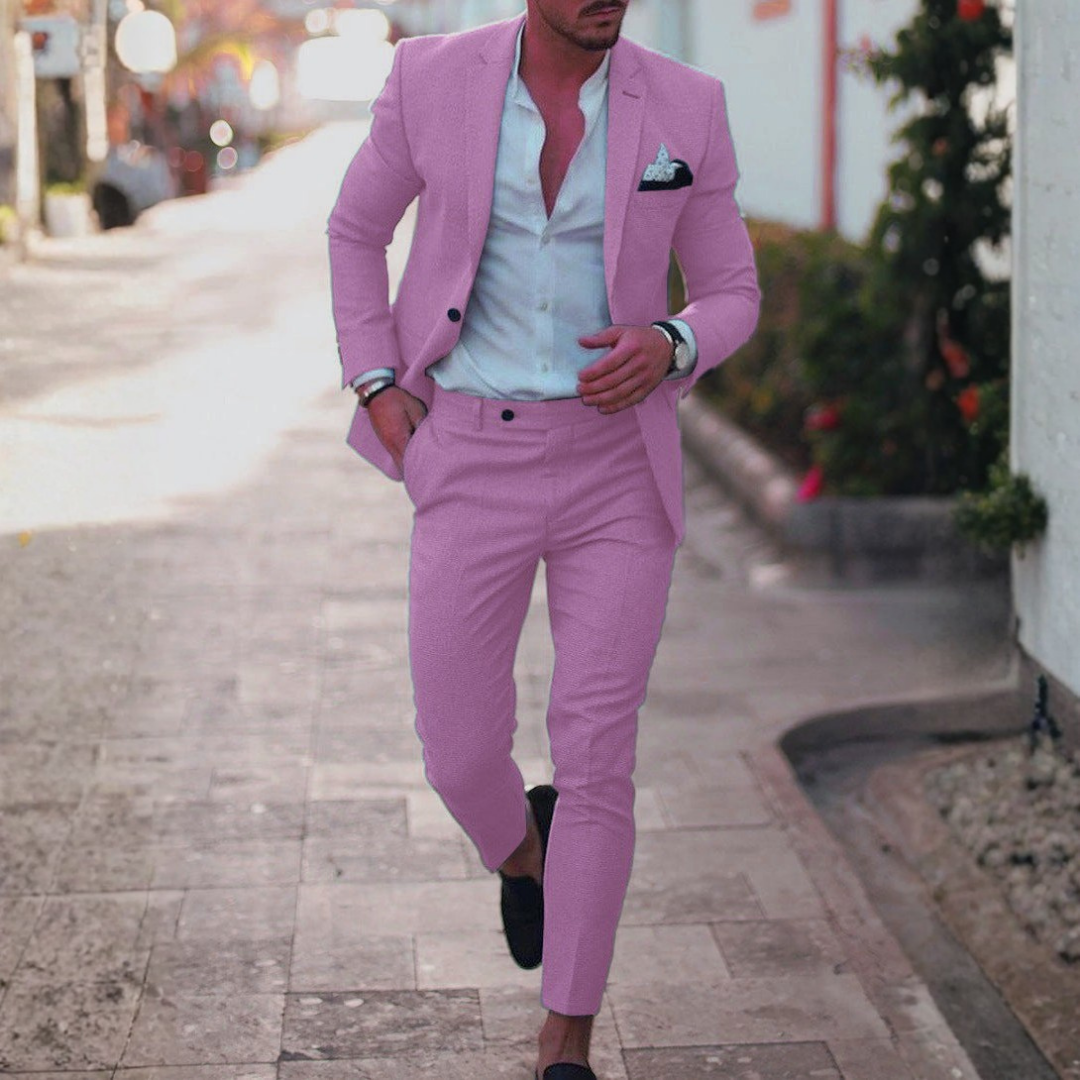 Mónaco | Traje Beige Elegante