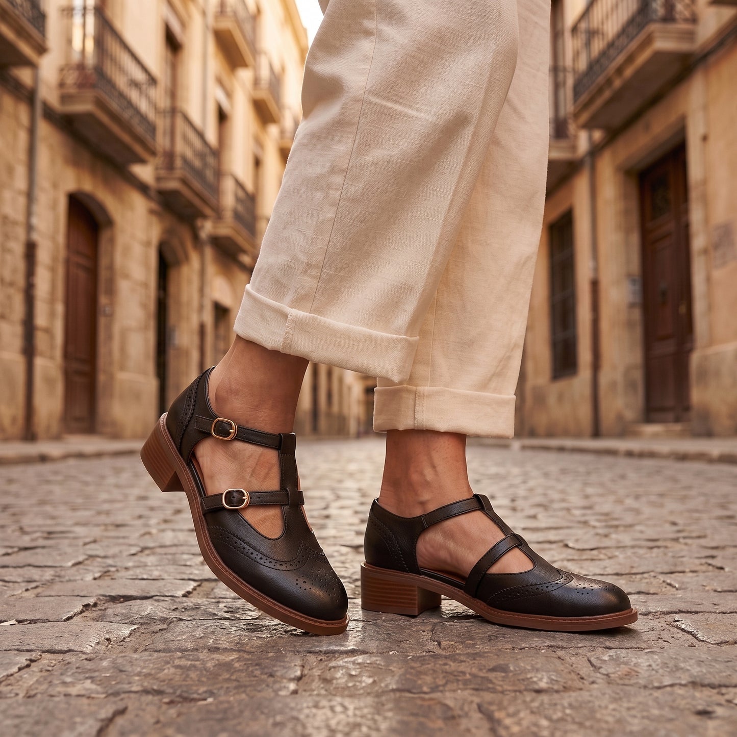 Valentina | Zapatos de Tacón con Hebilla