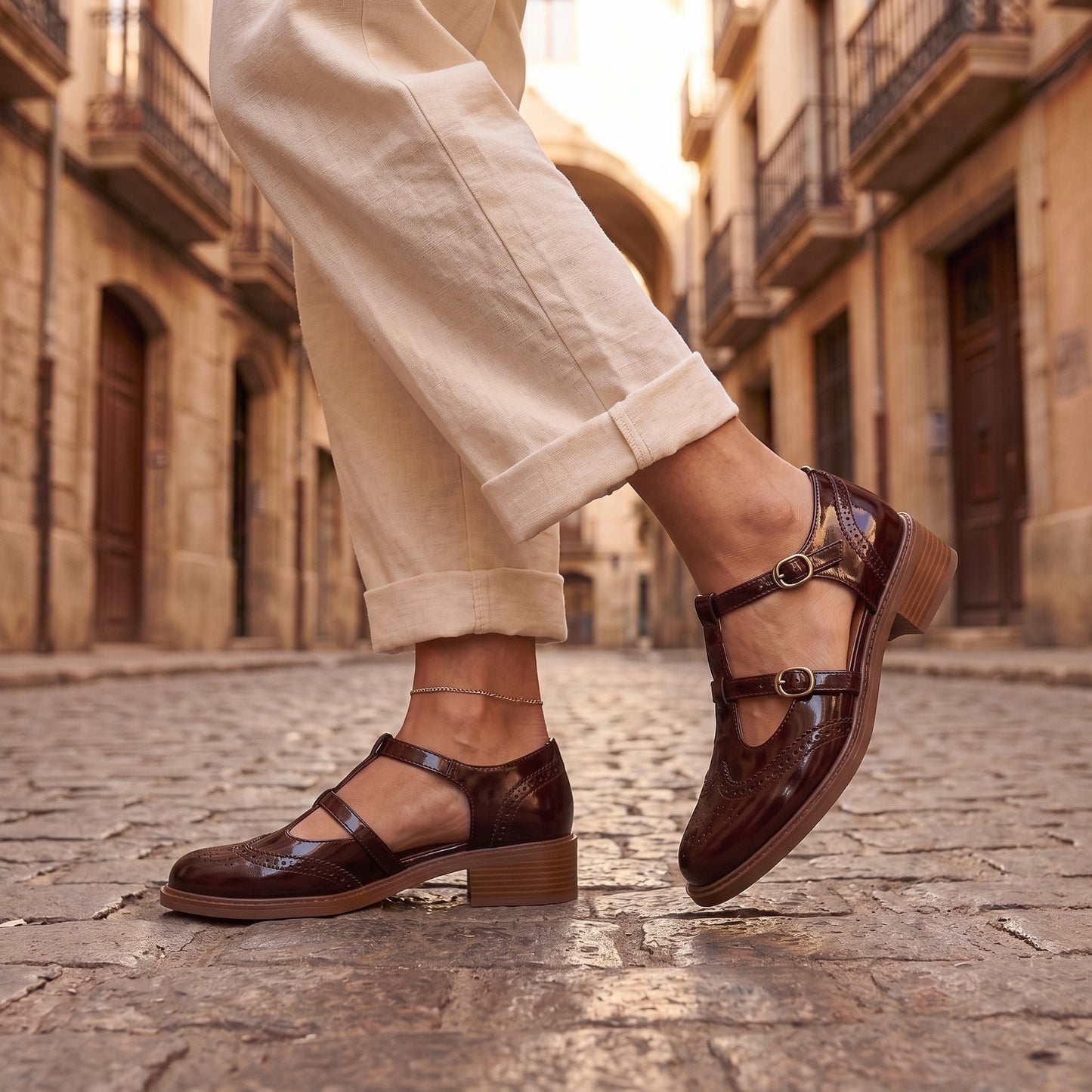 Valentina | Zapatos de Tacón con Hebilla