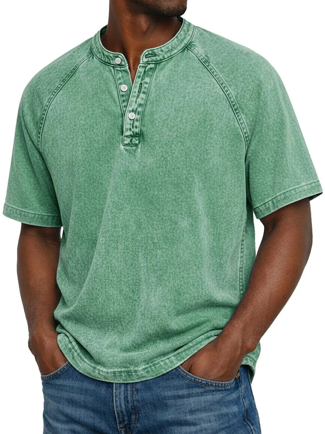 Kael | Camiseta Vintage Abotonada