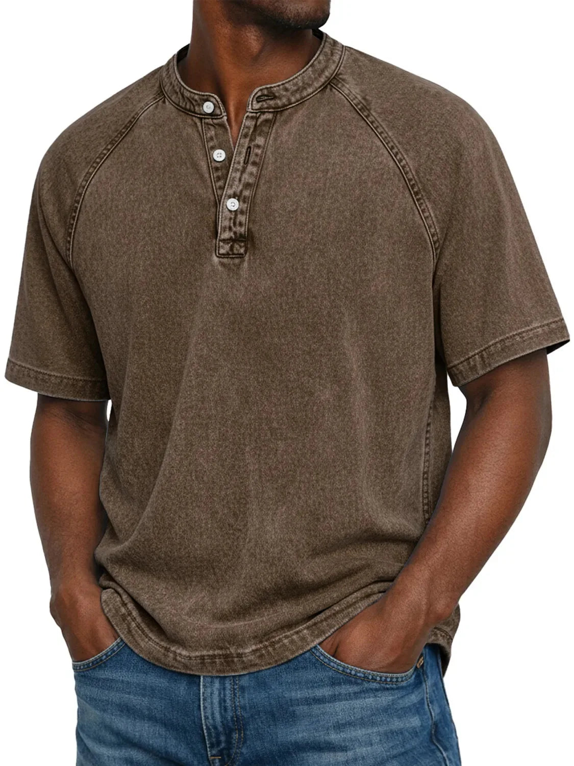 Kael | Camiseta Vintage Abotonada