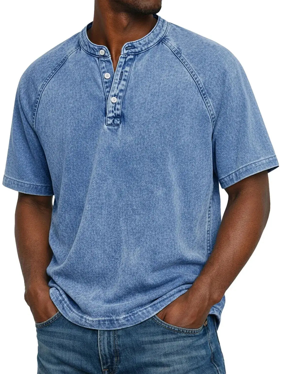 Kael | Camiseta Vintage Abotonada