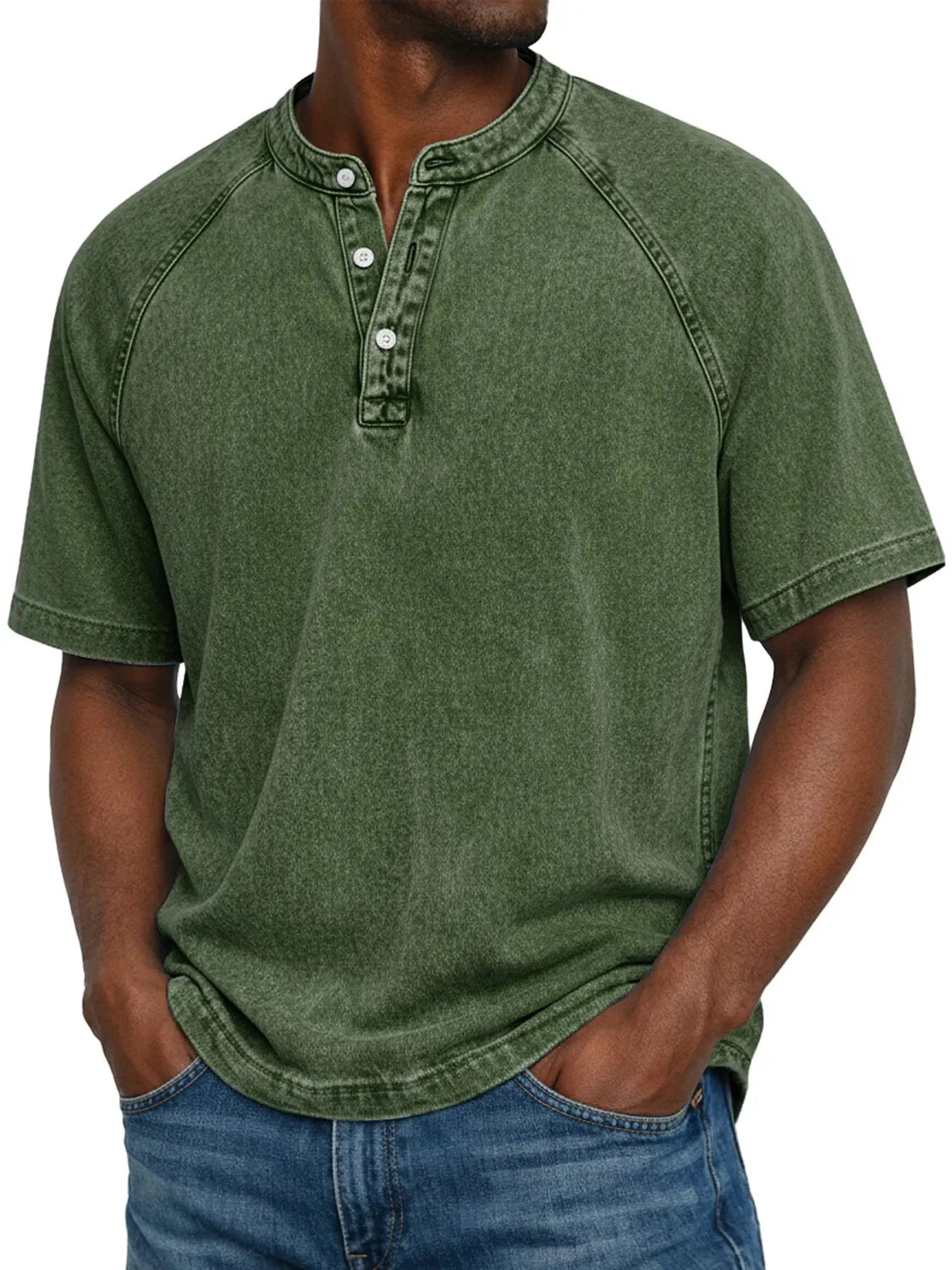 Kael | Camiseta Vintage Abotonada