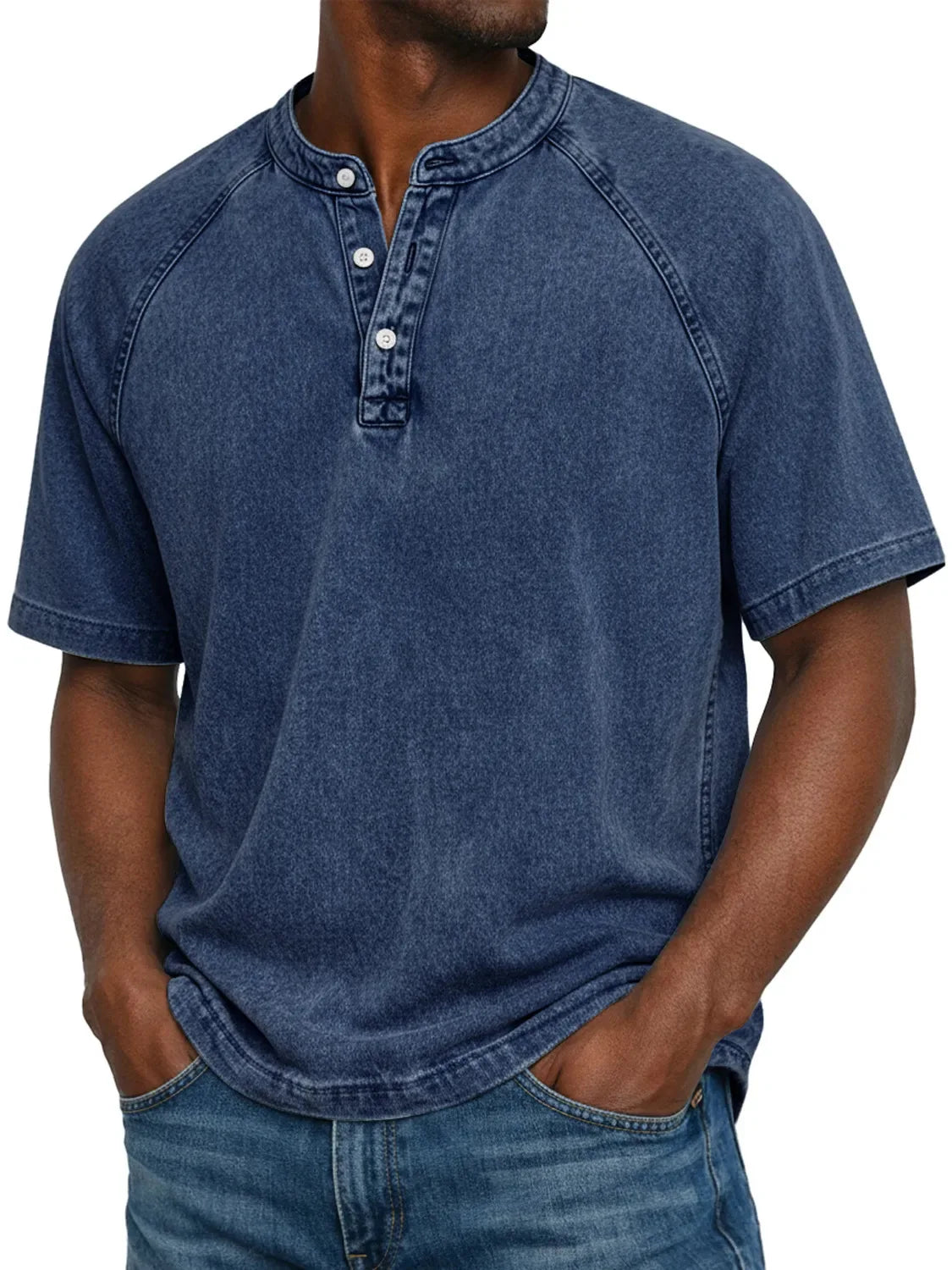 Kael | Camiseta Vintage Abotonada