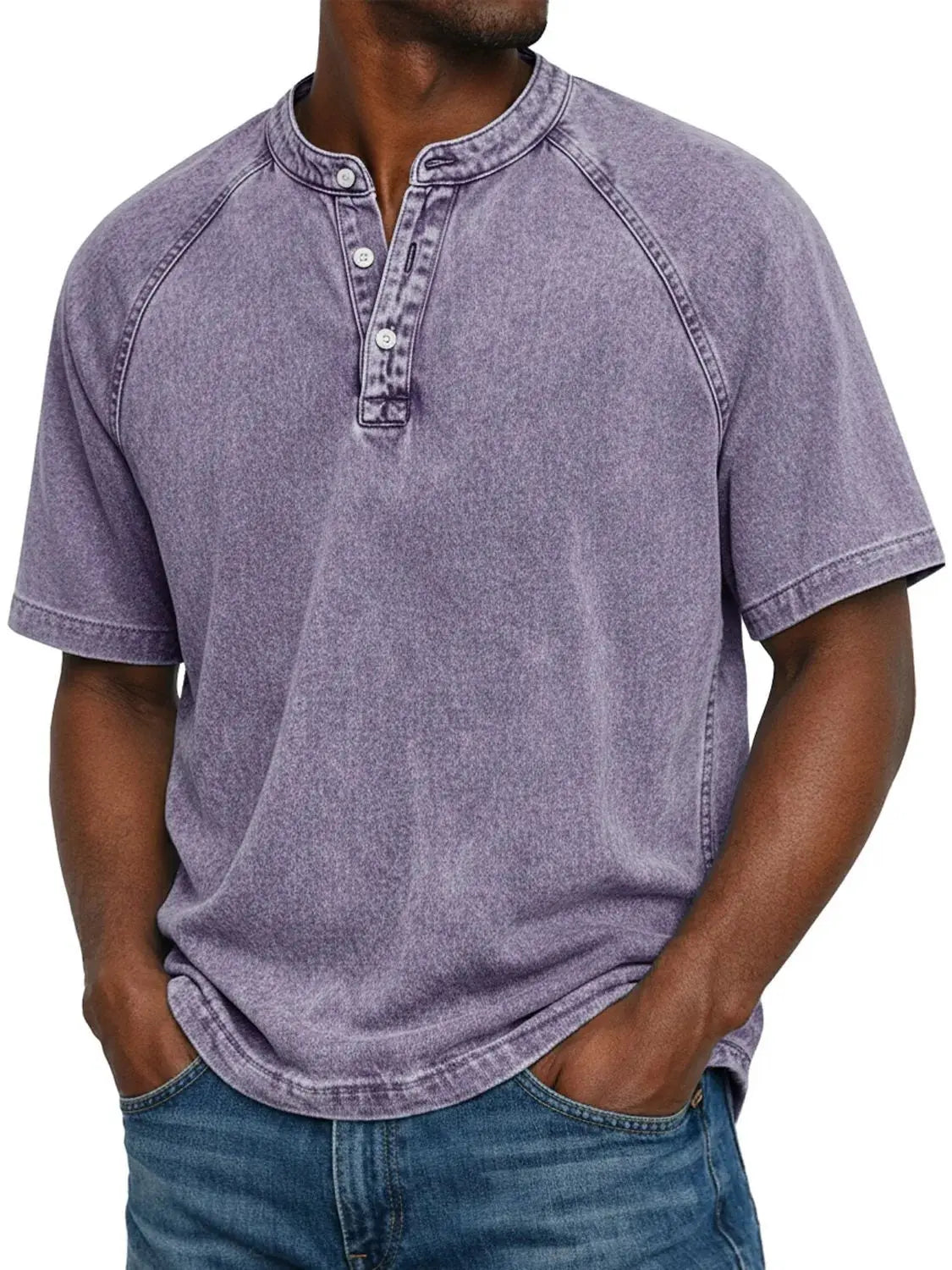 Kael | Camiseta Vintage Abotonada