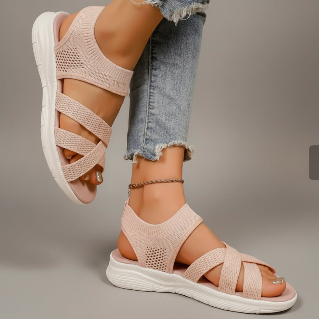 Lucia | Sandalias de punto super cómodas