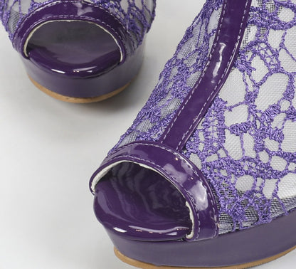 Carmen | Tacones de Encaje Elegantes