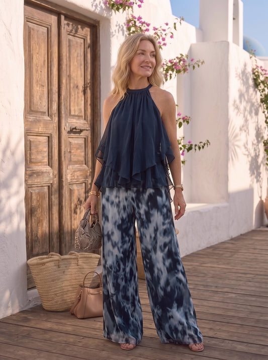 Ibiza | Conjunto azul noche elegante