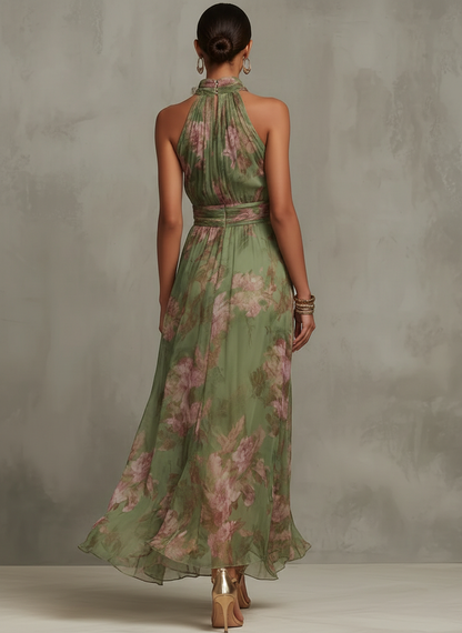 Capri | Vestido largo floral veraniego