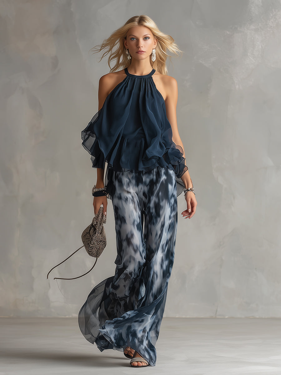 Ibiza | Conjunto azul noche elegante