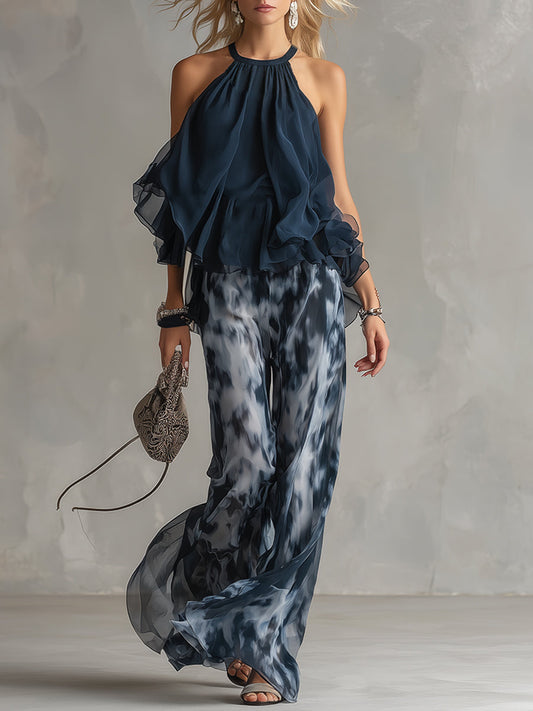 Ibiza | Conjunto azul noche elegante