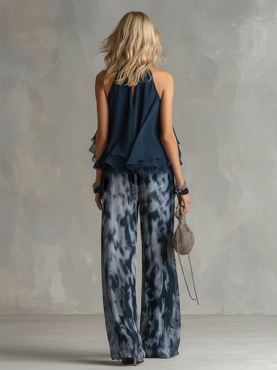 Ibiza | Conjunto azul noche elegante