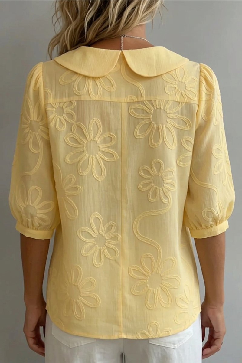 Cádiz | Blusa Amarilla Elegante