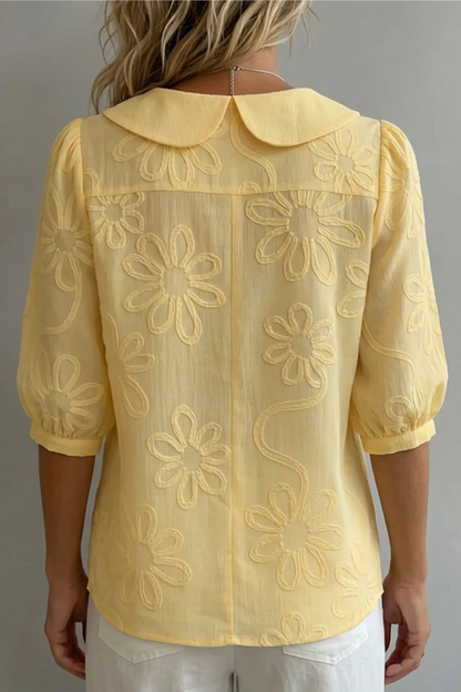 Cádiz | Blusa Amarilla Elegante