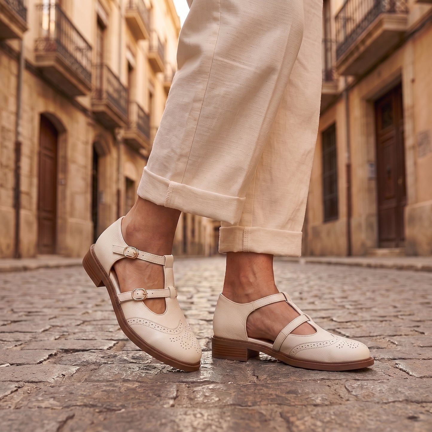 Valentina | Zapatos de Tacón con Hebilla