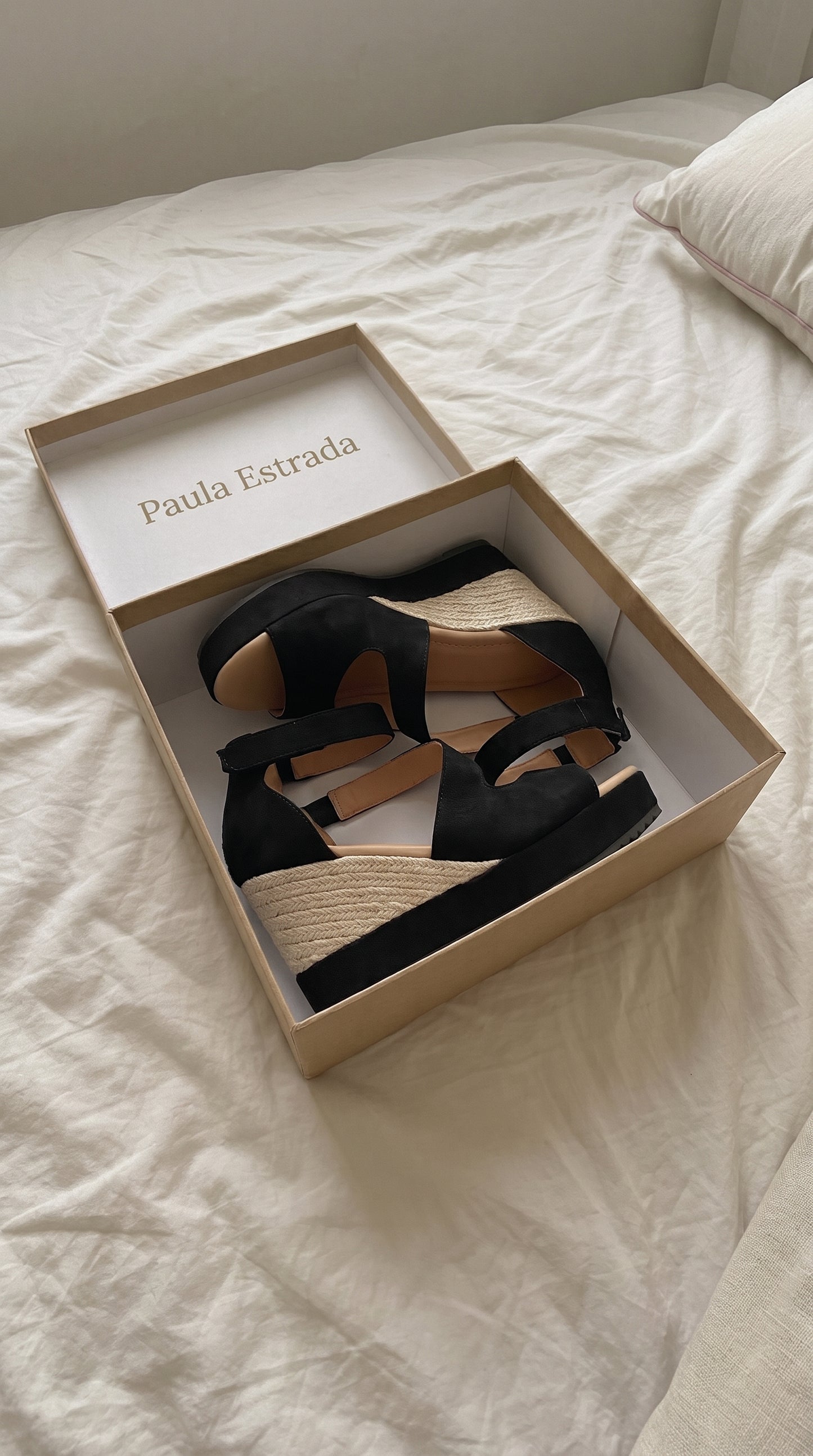 Monica | Cuña de Esparto para el Verano con Cremallera